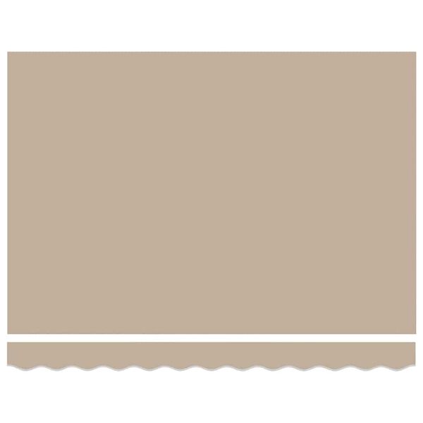 vidaXL Toldo Retr&aacute;ctil Manual Beige 350 x 250 cm Poli&eacute;ster y metal