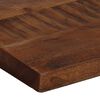 vidaXL Tablero mesa rectangular madera maciza reciclada 100x40x3,8 cm