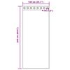 vidaXL Cortinas opacas 2 pcs Rosa Oscuro 140 x 245 cm Terciopelo