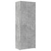 vidaXL Aparador alto madera de ingenier&iacute;a gris hormig&oacute;n 70x42,5x185 cm