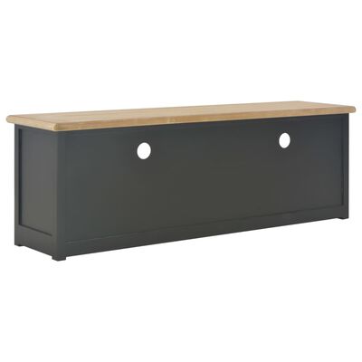 vidaXL Mueble para TV de madera negro 120x30x40 cm