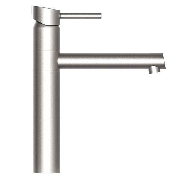 SCH&Uuml;TTE Grifo mezclador de fregadero MASSE acero inoxidable macizo