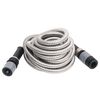 vidaXL Manguera jard&iacute;n y pulverizador acero inoxidable plata 14mm 7,5m