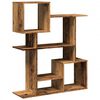 vidaXL Librer&iacute;a divisora madera ingenier&iacute;a envejecida 92x29x112 cm