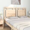 vidaXL Cabecero de cama madera maciza de pino 145,5x4x100 cm