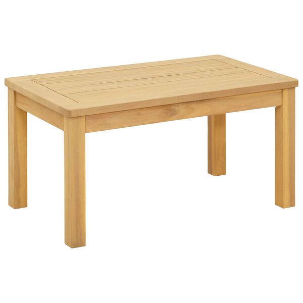 vidaXL Mesa de centro de jard&iacute;n madera maciza de acacia 70x40x36 cm