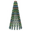 vidaXL &Aacute;rbol de Navidad LED 150 cm 240 LED Multicolor Acero Verde
