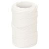 vidaXL Cuerda multiusos 2 mm 50 m Blanco PP 27 kg Carga m&aacute;x.