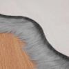 vidaXL Alfombra de Imitaci&oacute;n de Piel de Oveja Tafalla Gris 80 x 120 cm