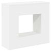 vidaXL Console Table Blanco 82 x 29 x 74 cm Madera de ingenier&iacute;a