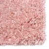 vidaXL Alfombra de pelo largo rosa 100x200 cm 50 mm