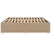 vidaXL Estructura cama sin colch&oacute;n cuero sint&eacute;tico capuchino 180x200cm