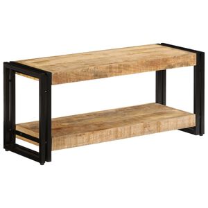 vidaXL Mueble para TV madera maciza de mango 90x30x40 cm