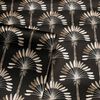 DUTCH WALLCOVERINGS Papel pintado Palm Palace negro y dorado