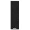 vidaXL Mueble colgante con almacenamiento Roble Negro 30 x 31 x 100 cm