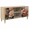 vidaXL Mueble de TV BORNE 102 x 33 x 50 cm Sonoma Madera de ingenier&iacute;a