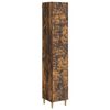 vidaXL Juego de armarios 2 pcs Roble Ahumado 33 x 34,5 x 90 cm