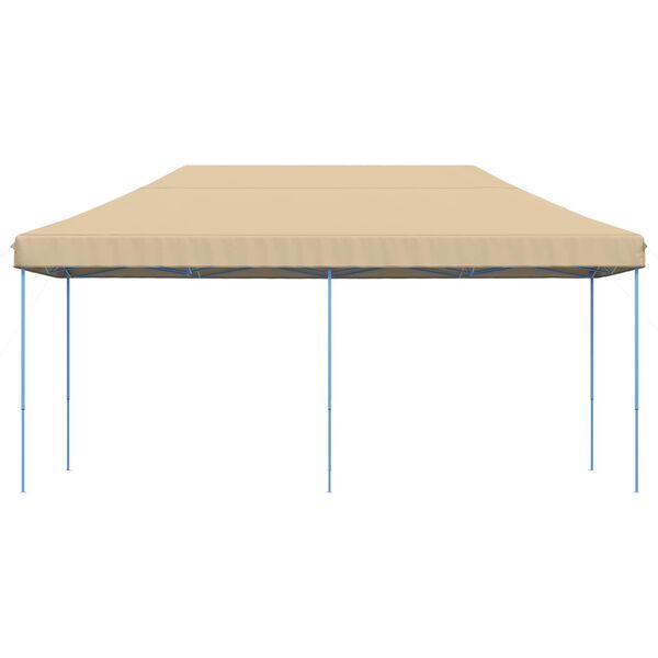 vidaXL Carpa de Fiesta Beige 292 x 580 x 315 cm Tela Oxford