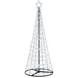 vidaXL &Aacute;rbol de Navidad LED en espiral con base EKENAS 180 cm 220 LED