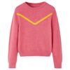 Jersey de punto infantil rosa 140