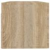 vidaXL Armario pared madera contrachapada roble Sonoma 100x36,5x35 cm
