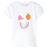 Camiseta infantil color crudo 104