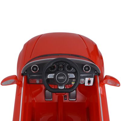 vidaXL Coche eléctrico con control remoto Audi A3 rojo