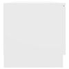vidaXL Mueble para TV 2 pzas madera contrachapada blanco 80x35x36,5 cm