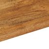 vidaXL Tablero de mesa rectangular madera maciza mango 120x20x3,8 cm