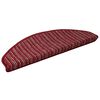 vidaXL Alfombras autoadhesivas para escaleras 15 uds. 65 x 21 x 4 cm