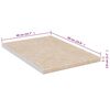 vidaXL Encimera de cocina madera ingenier&iacute;a beige textura de m&aacute;rmol