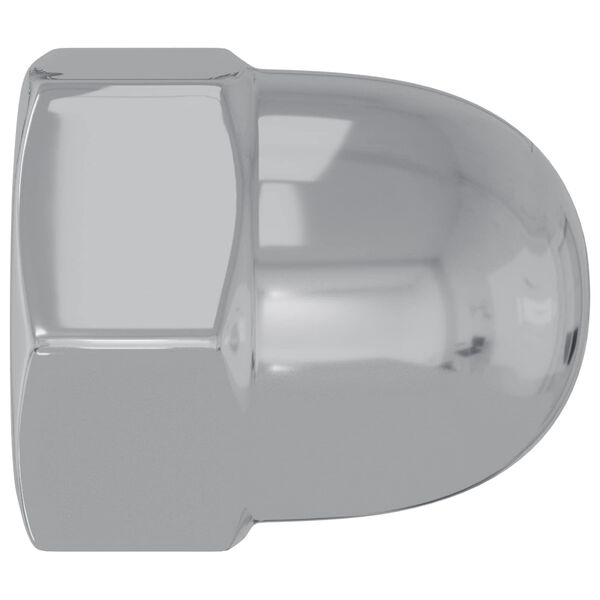 vidaXL Tuerca 9574 pcs Plateado M6 x 10 mm Hierro