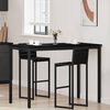 vidaXL Mesa de barra de pie Madera de ingenier&iacute;a