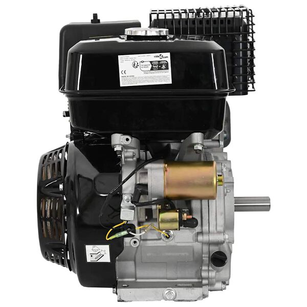 vidaXL Motor de gasolina 15 HP 11 kW negro