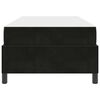 vidaXL Estructura de cama con colch&oacute;n Negro 100 x 200 cm tela