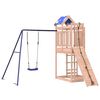 vidaXL Parque infantil de exterior madera maciza de abeto Douglas
