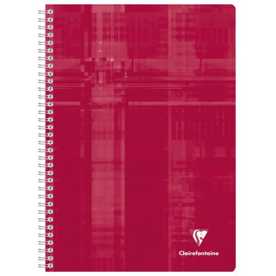 Clairefontaine Cuadernos con espiral A4 90 hojas cuadrícula 5x5mm 5uds