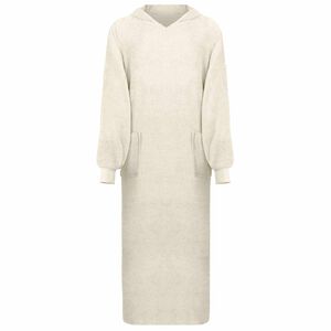 vidaXL Sudadera manta KINN Crema XXL Algod&oacute;n