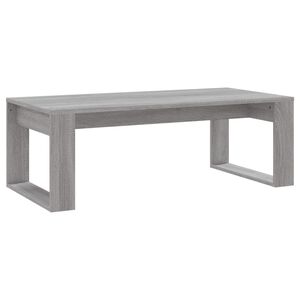 vidaXL Mesa de centro madera de ingenier&iacute;a gris Sonoma 102x50x35 cm