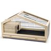 Beeztees Jaula de conejos para interior Mex madera 116x54x65,4 cm