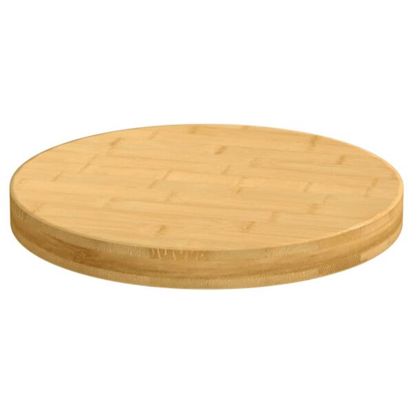 vidaXL Tablero de mesa de bamb&uacute; &Oslash;50x4 cm