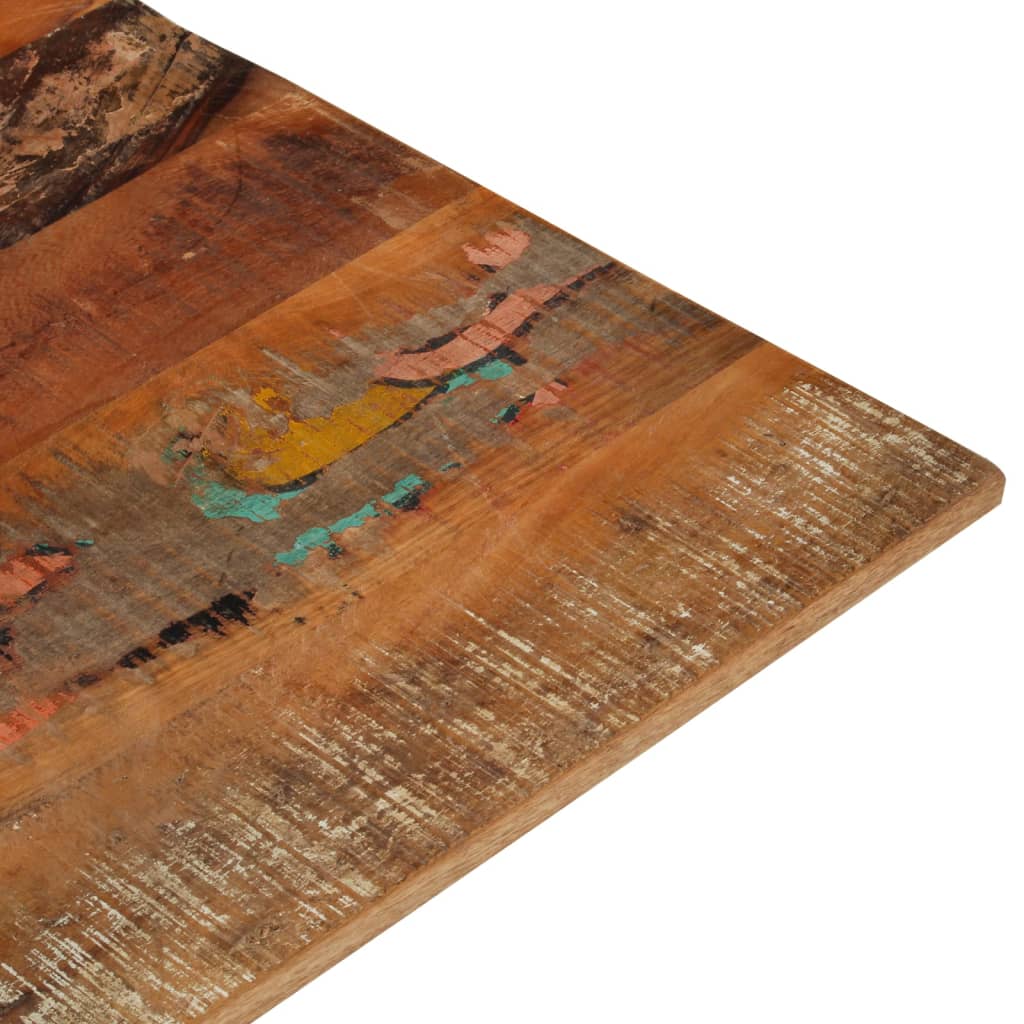 vidaXL Tablero de mesa rectangular madera maciza 70x90 cm 15-16 mm