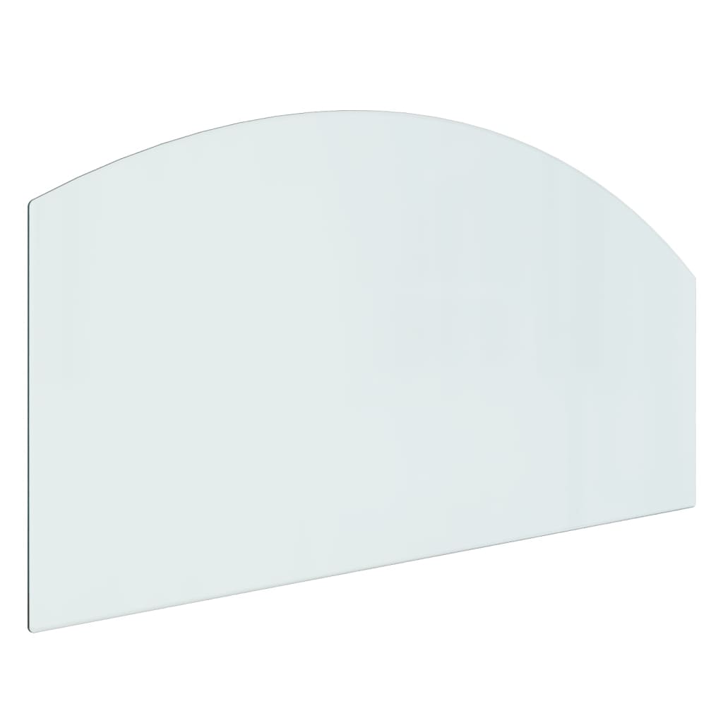 vidaXL Placa de vidrio para chimenea 100x50 cm