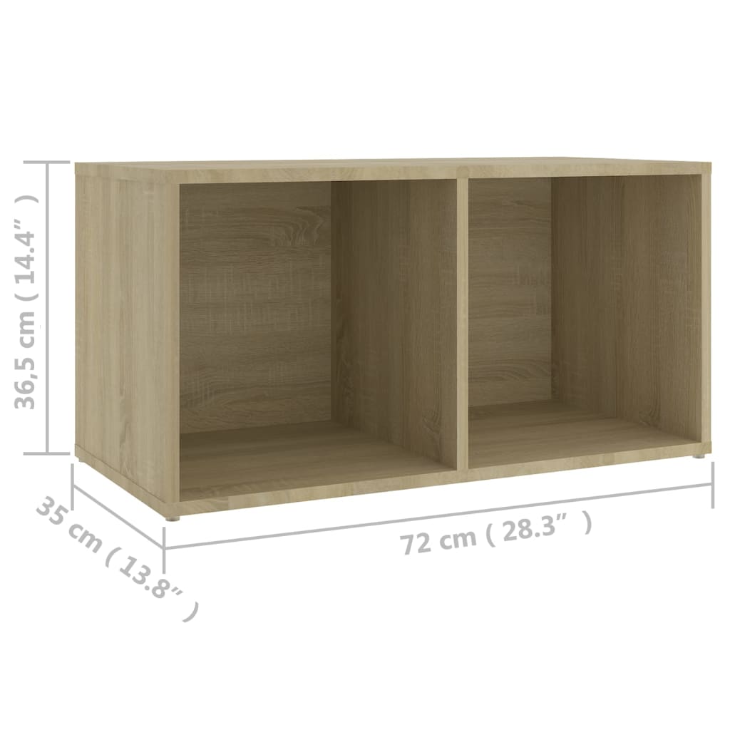vidaXL Muebles de salón 6 piezas madera de ingeniería roble Sonoma