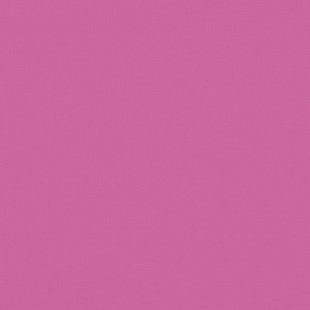 vidaXL Cojín de banco de jardín tela Oxford rosa 180x50x7 cm