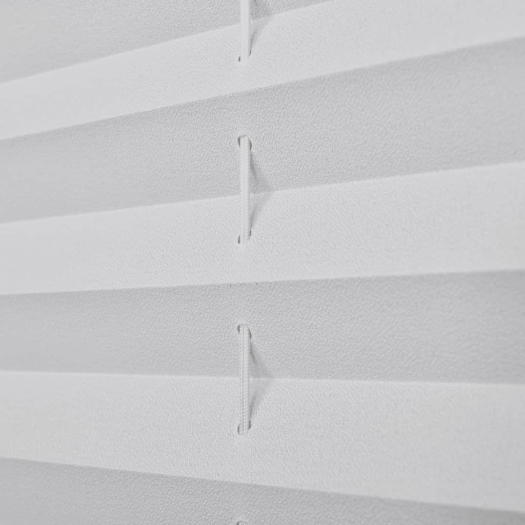 Plisse Persiana Blanco Cortina Plisada 100X150cm