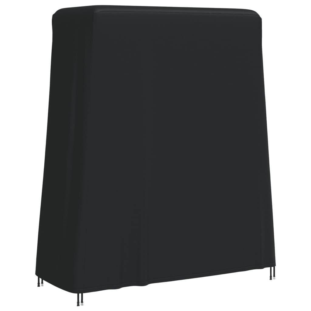 vidaXL Cubierta para mesa de ping-pong Oxford 420D negro 165x70x185 cm