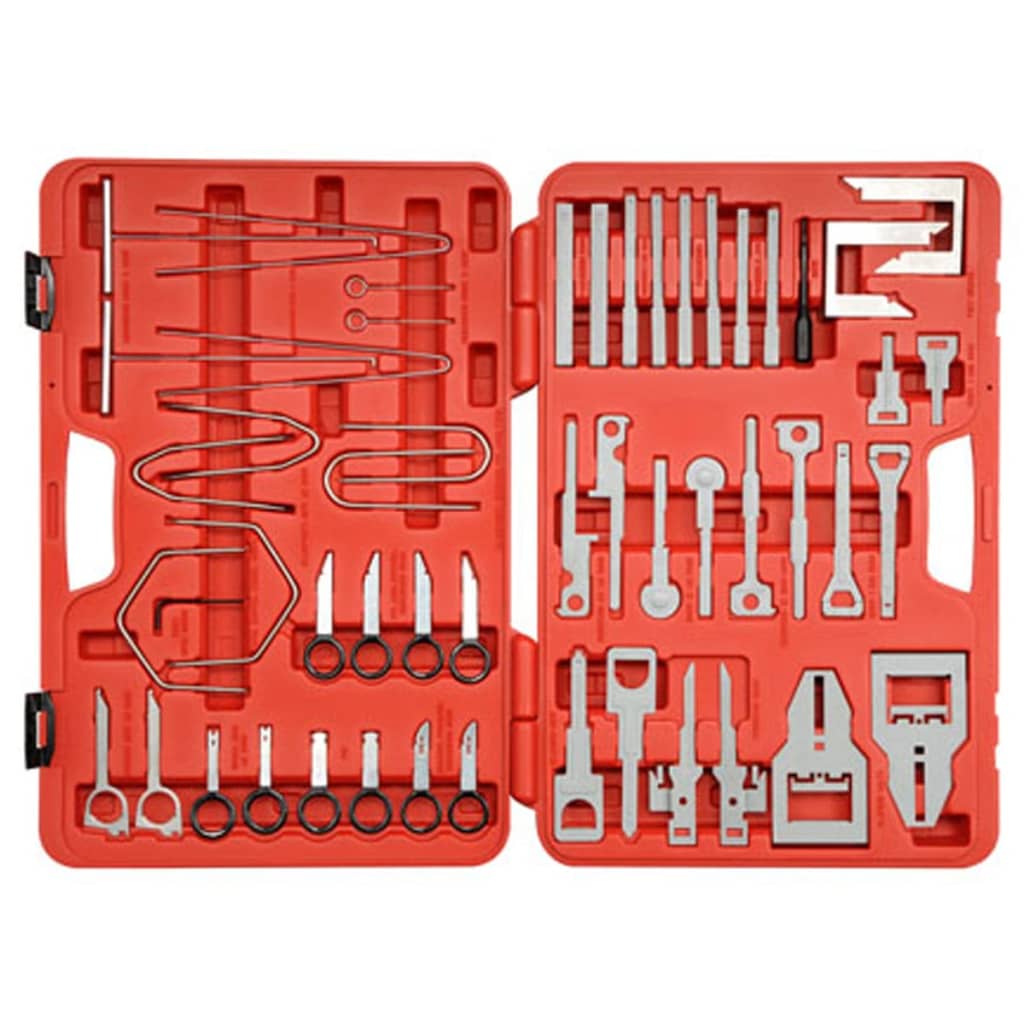 YATO Set de herramientas de extracción de radio de coche 52 piezas