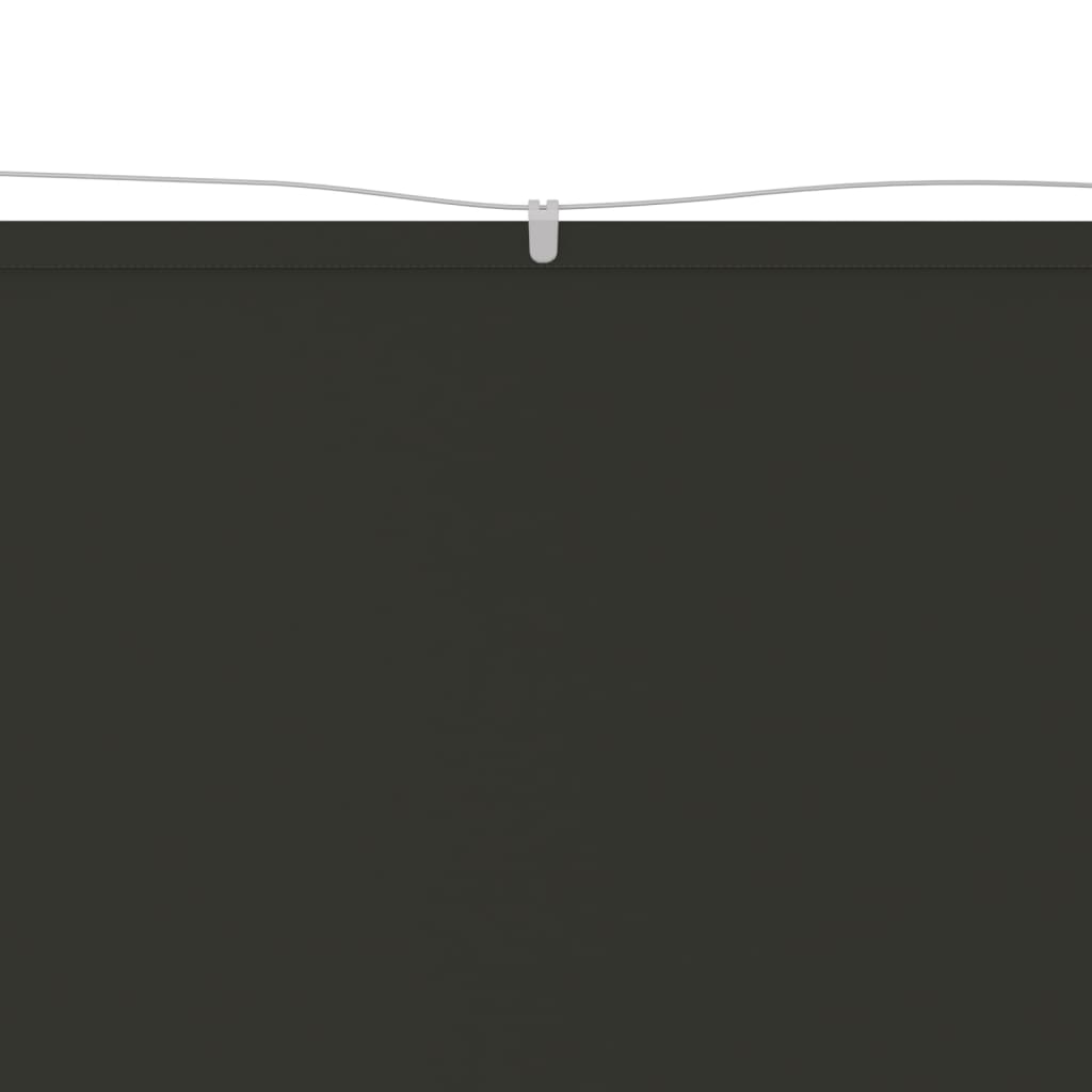 vidaXL Toldo vertical gris antracita 100x270 cm tela oxford