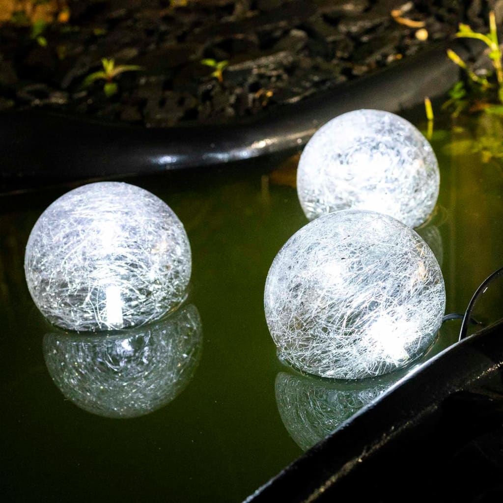 HI Lámpara solar LED flotante para estanque 9 cm